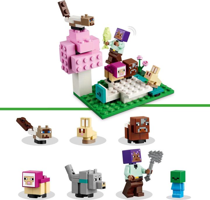 Actual product image LEGO 21253 The Animal Shelter (21253, LEGO Minecraft)