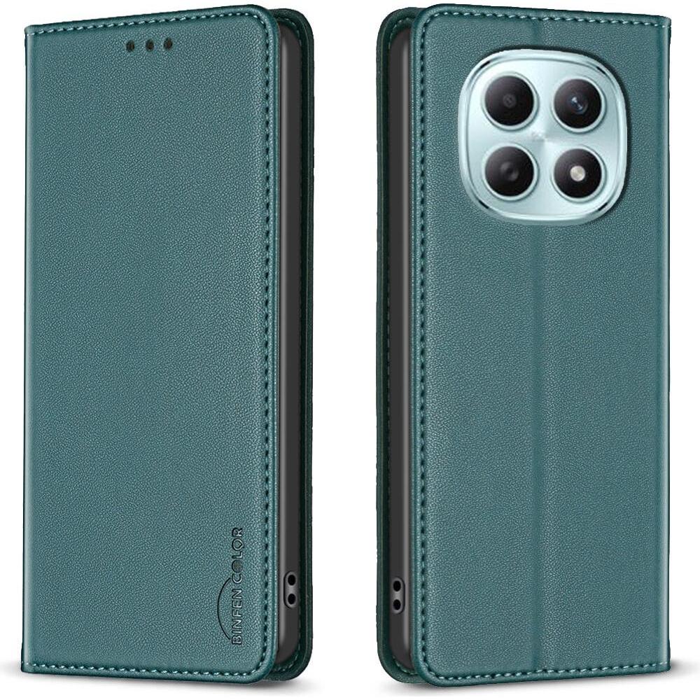 Binfen Color Xiaomi Redmi Note 15 Pro+ / Poco M8 Pro - BINFEN Flip Case Hülle (Mi 8 Pro, Xiaomi Redmi Note 15 Pro+), Cover smartphone, Verde