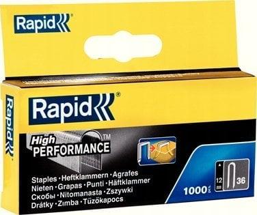 Immagine prodotto Rapid Morsetti per cavi n. 36 12mm 1000 pz. Scatola di cartone (1000 lamelle)