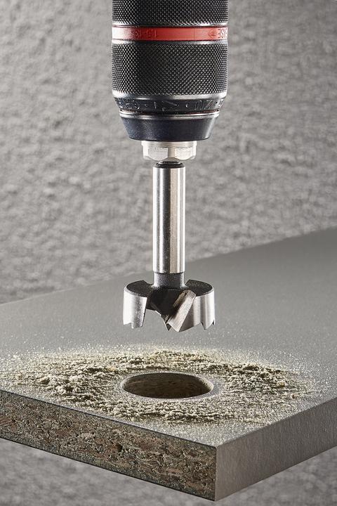 Immagine prodotto wolfcraft 1 Punta Forstner con gambo esagonale ø26x90mm (8 mm)