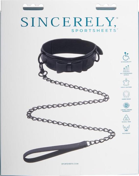 Productafbeelding Sportsheets Sincerely Bow Tie Collar Leash