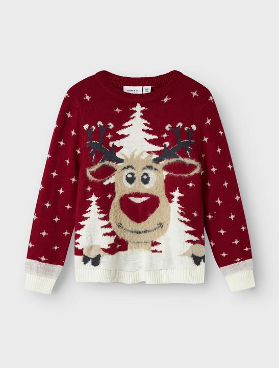 Produktbild Name it Weihnachts Strickpullover (146, 152)