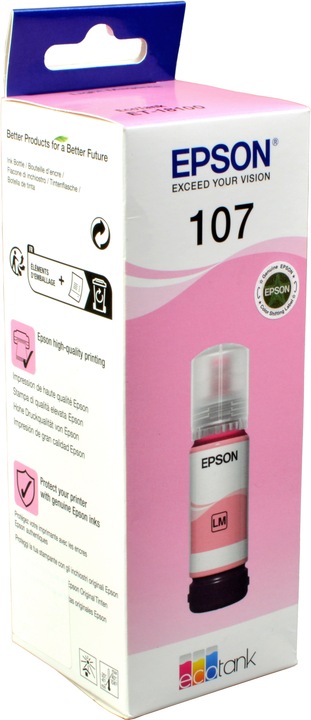 Image du produit Epson Encre/108 EcoTank Light Magenta bouteille d'encre (M)