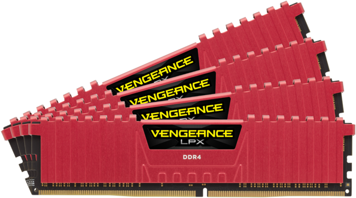 Productafbeelding Corsair Vengeance LPX (4 x 8GB, 3600 MHz, DDR4 RAM, DIMM 288 pin)