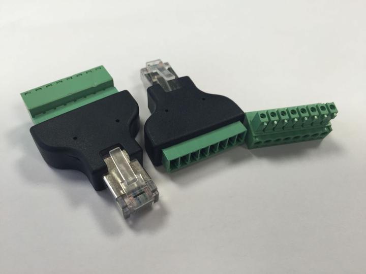 Allnet Various TP plugs TP, unshielded, RJ-45 -> Phoenix contact/terminal