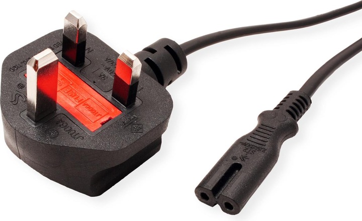 Actual product image Value power cables (1.80 m, BS 1363, IEC 320)