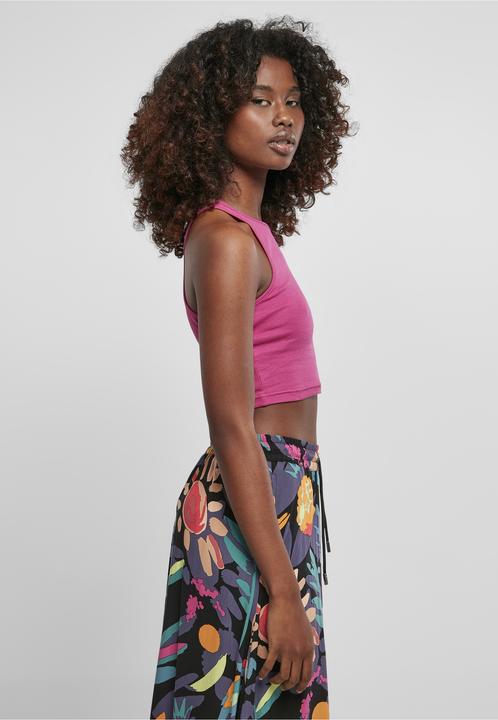 Image du produit Urban Classics Ladies Cropped Rib Top (4XL)