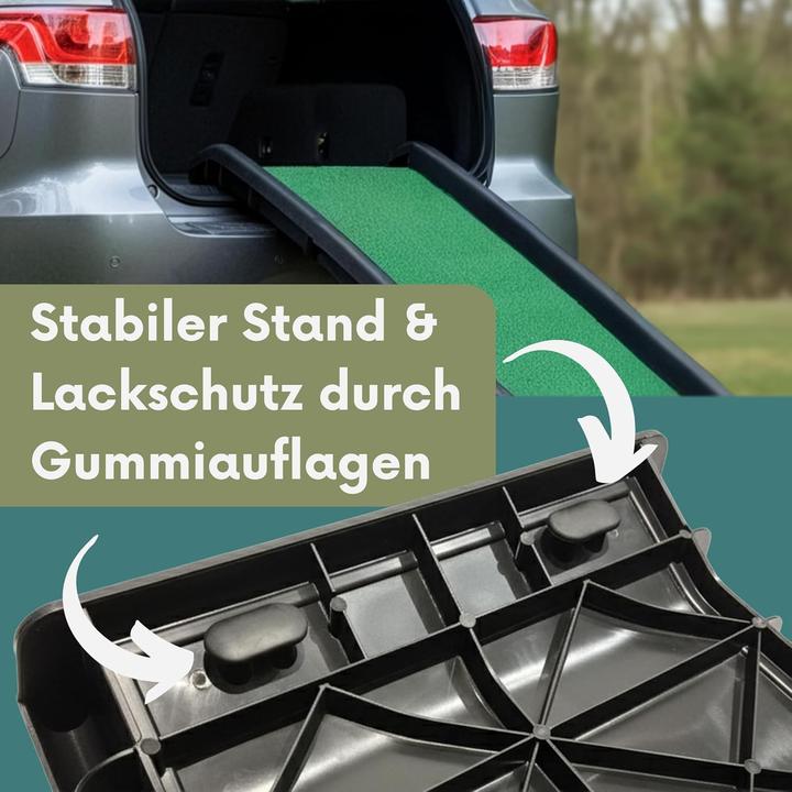 Actual product image Hansewerk Klappbare Hunderampe mit Kunstrasen (Dog, Foldable)