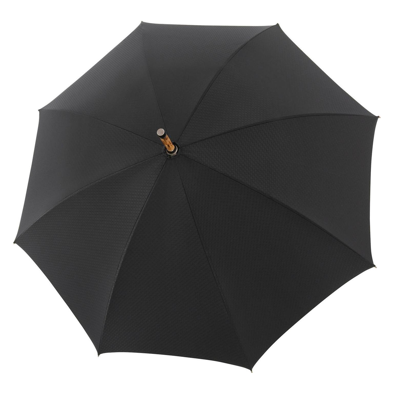 Doppler Manufaktur, Herren, Regenschirm, Esche Orion, Schwarz