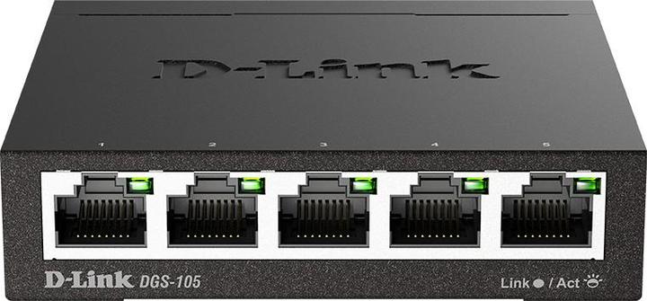 Produktbild D-Link DGS-105/E D-LINK-SWITCH MIT 5 ANSCHLÜSSEN (5 Ports)