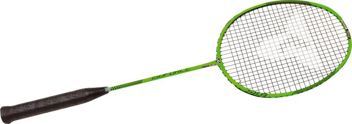 Actual product image Talbot Torro Badminton racket Isoforce 511.8, green All-round racket, made of carbon4, weight: 87 g strung