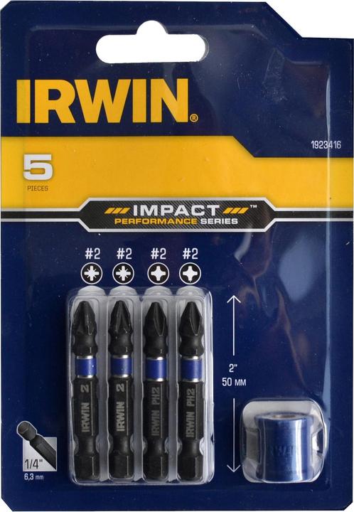 Actual product image Irwin Magnet. antg. rink. "" PZ/PH 5 vnt.