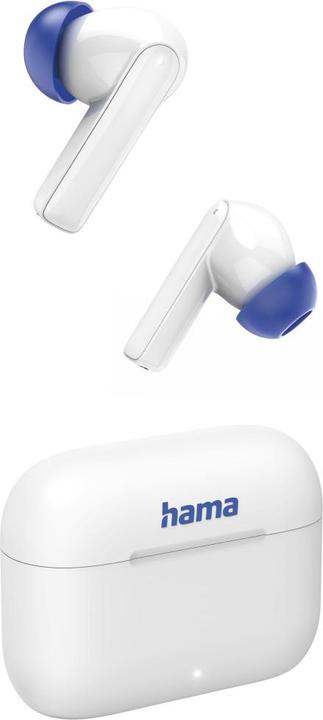 Image du produit Hama Passion Clear II Ecouteurs intra-auriculaires blanc (ANC, 20 h, Sans fil)