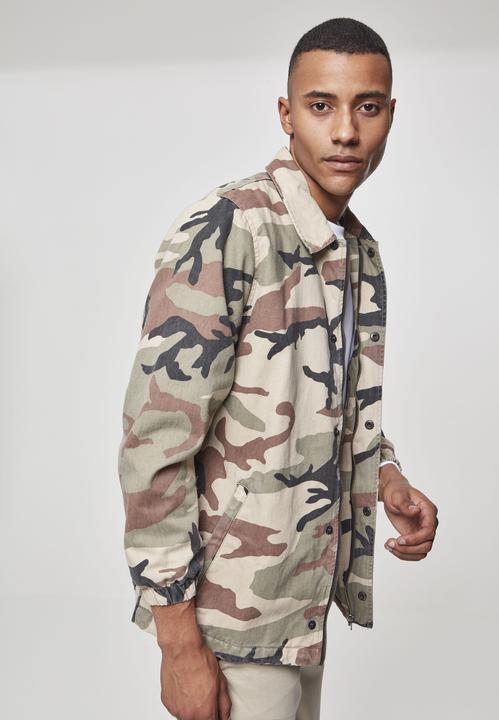 Produktbild Urban Classics Camo Cotton Coach Jacket (M)