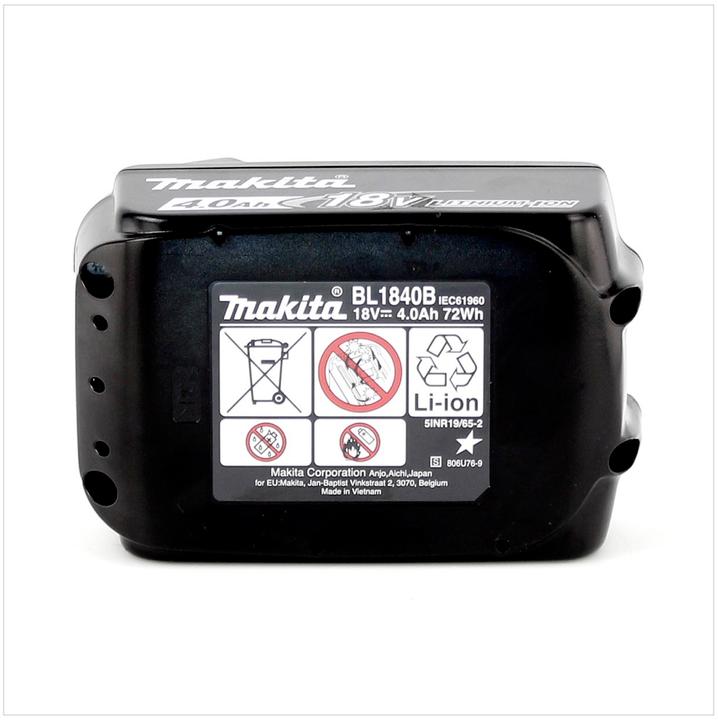 Productafbeelding Makita LXT BL1840B oplaadbare batterij (18 V)
