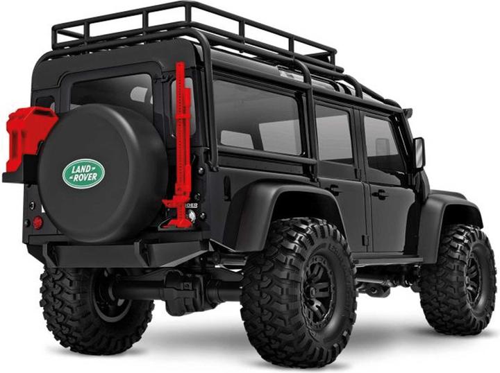 Produktbild Traxxas TRX-4M Land Rover Defender 4x4 schwarz 1/18 Crawler RTR Brushed, mit Akku und USB Ladegerät (RTR Ready-to-Run)