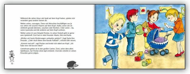 Immagine prodotto Familie Laus zieht aus! Das fröhlich illustrierte Vorlese- und Mitmachbuch zum Thema Kopfläuse (Tedesco, Heike Georgi, Roswitha Schweizer, Sigrun Eder, 2022)