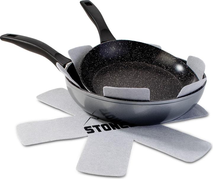 Produktbild Stoneline Pfannen-Sttapelschutz 2er-Pack (2x, Pfannenuntersetzer)