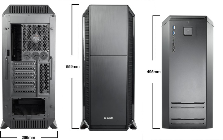 Produktbild be quiet! Silent Base 800 Window (ATX, mATX, Mini-ITX)