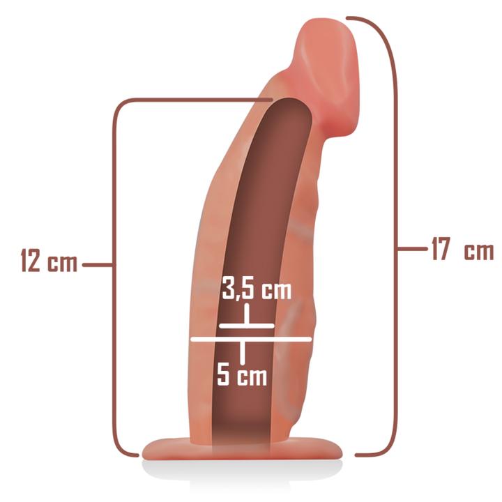Actual product image Intense HOLLOW STRAP-ON EXTENDER 18 X 3.5 CM