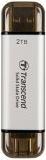 Actual product image Transcend ESD310C (2000 GB, USB-A, USB-C)