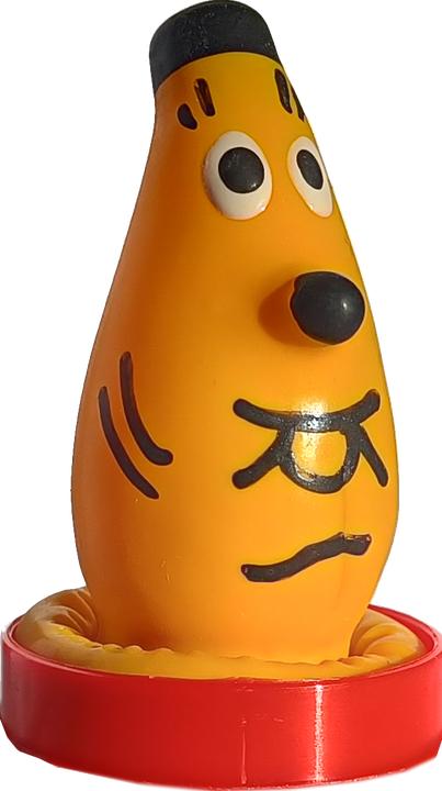 Produktbild Erco Scherzkondom mit Figur «Banane» 1 Stück, handbemalt, ohne Gleitmittel, Naturkautschuklatex (1 Stk.)