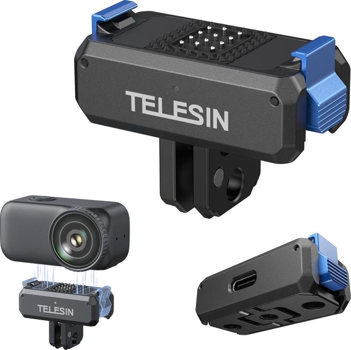 Image du produit Telesin Support de charge 3-en-1 à fixation rapide DJI Osmo Nano