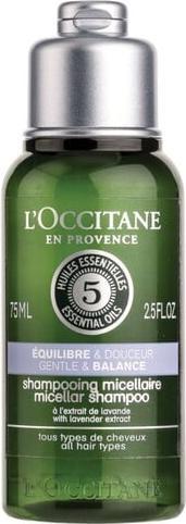 Image du produit L'Occitane Shampooing doux et équilibré (75 ml, Shampoing liquide)
