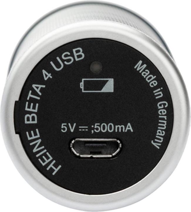 Actual product image Heine Beta 400 LED F.O. Otoskop-Kit (B-010.28.388) - mit USB Ladegriff