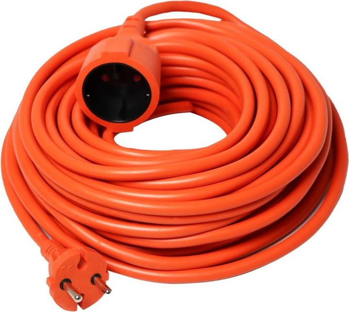 Actual product image Vertex Przedłużacz zwijany 20m PZO20M2x1 0mm (20 m, CEE 7/4)