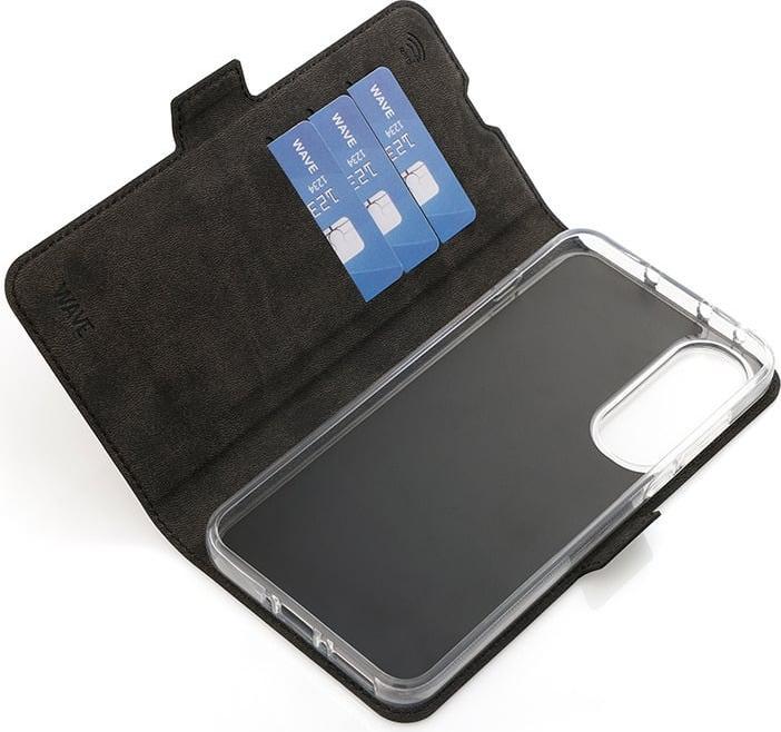 Produktbild Wave Book Case, OnePlus Nord 5, black (OnePlus Nord 5G)