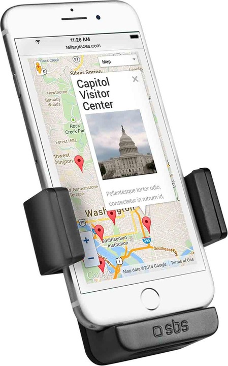 Actual product image SBS Universal car holder for smartphone up to 5,5Inc