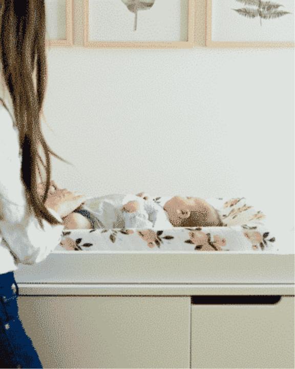 Actual product image little unicorn Changing Pad Cover (40 x 80 cm)