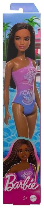 Immagine prodotto Barbie Mattel Κούκλα Beach Costume da bagno blu-viola για 3+ ετών HPV20