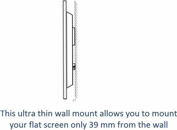 Produktbild Neomounts Led-W240 (Wand, 52")