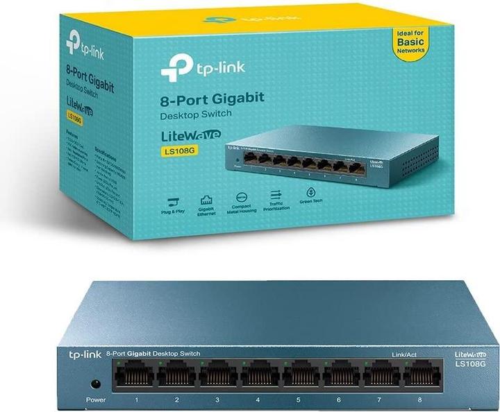 Image du produit TP-Link LS108G (8 ports)