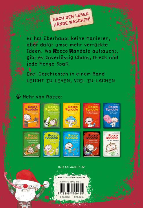 Produktbild Rocco Randale 06 - Christkind mit Piratensäbel (Deutsch, Alan MacDonald, David Roberts, Monika Osberghaus, 2021)