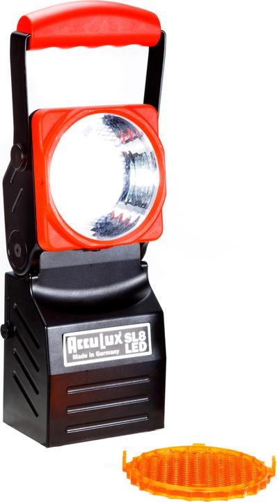 AccuLux Arbeitsleuchte Schwarz, Rot 45 (200 lm)