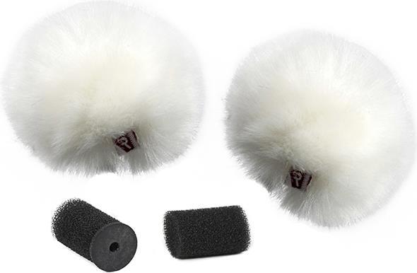 Image du produit Rycote Paire de lavallière blanche Windjammer (Peaux)