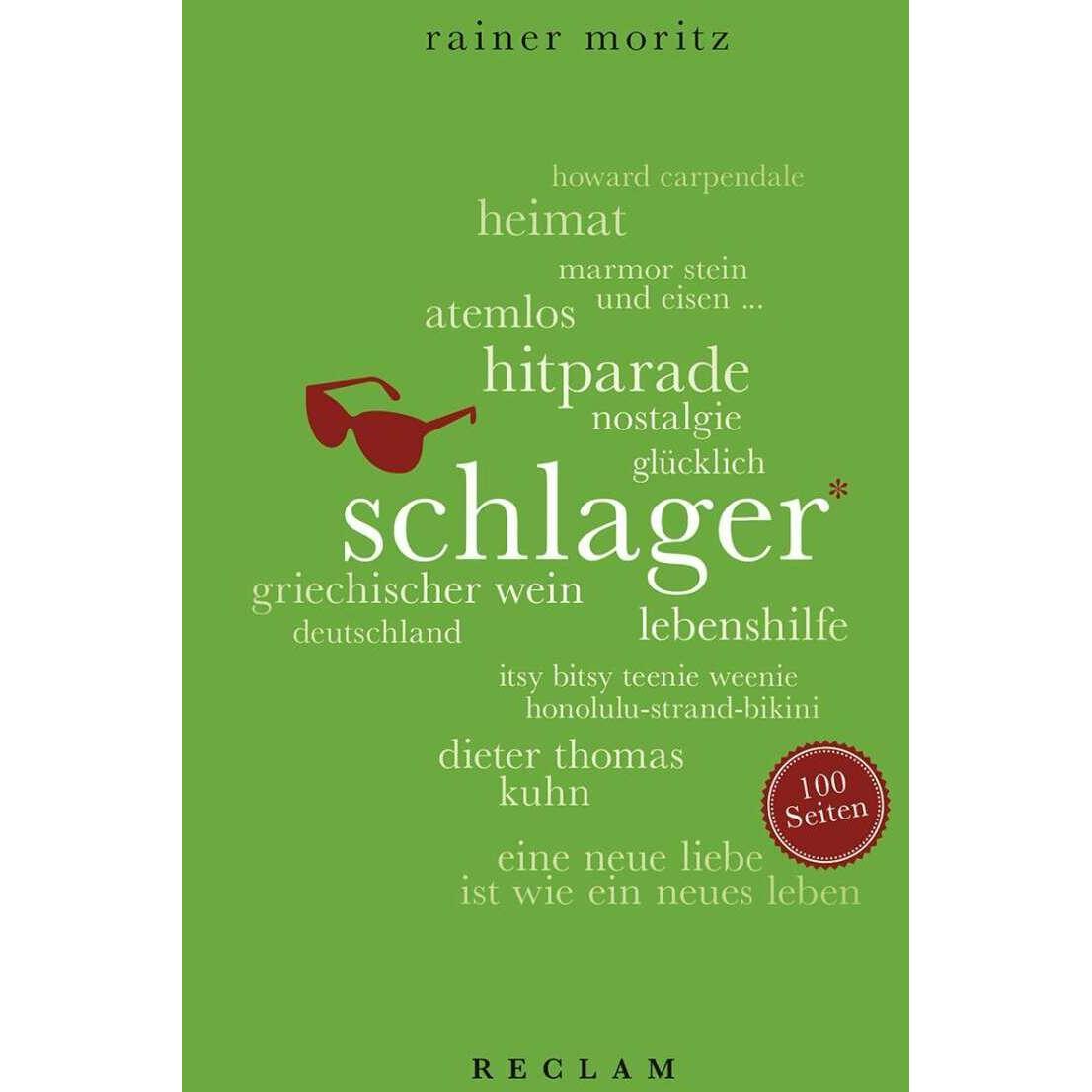 Thumbnail - Schlager. 100 Seiten, Sachbücher von Rainer Moritz