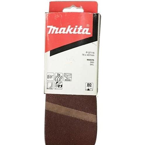 Thumbnail - Makita, Schleifmittel, Schleifband 76x457mm K80 (80)