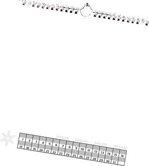 Immagine prodotto Folia Calendario permanente bianco (Speciale)