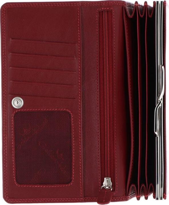 Actual product image Golden Head Polo wallet RFID leather 17 cm