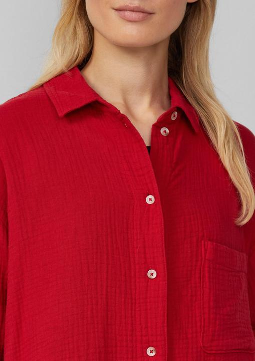 Immagine prodotto s.Oliver Bluse Oversized Bluse aus Musselin (M)