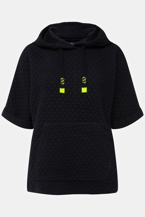 Produktbild Laurasøn Sweat-Pullunder, Waffel-Jacquard, Kapuze, Kängurutasche, OEKO-TEX (S)