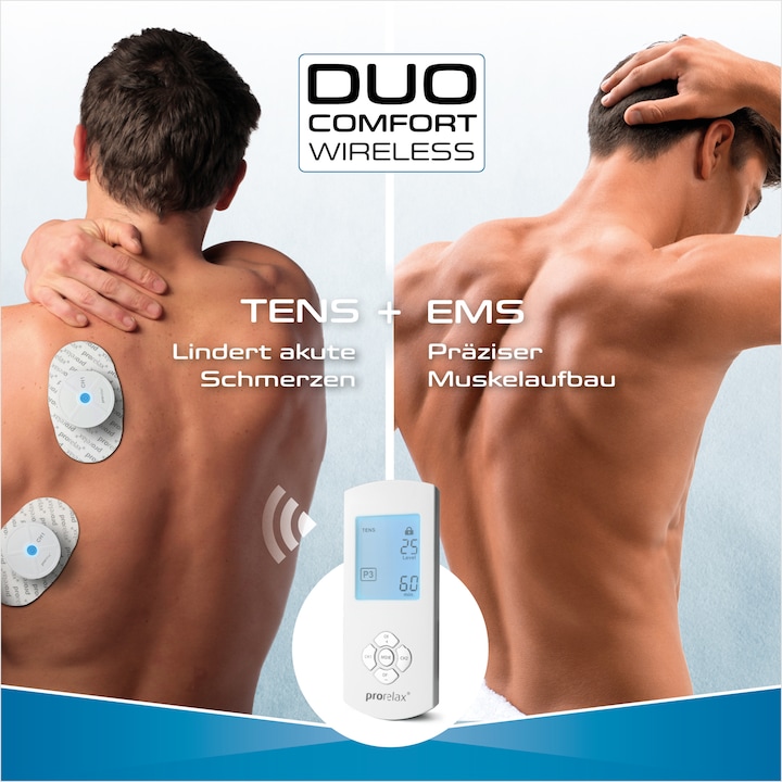 Actual product image Prorelax Tens duoComfort