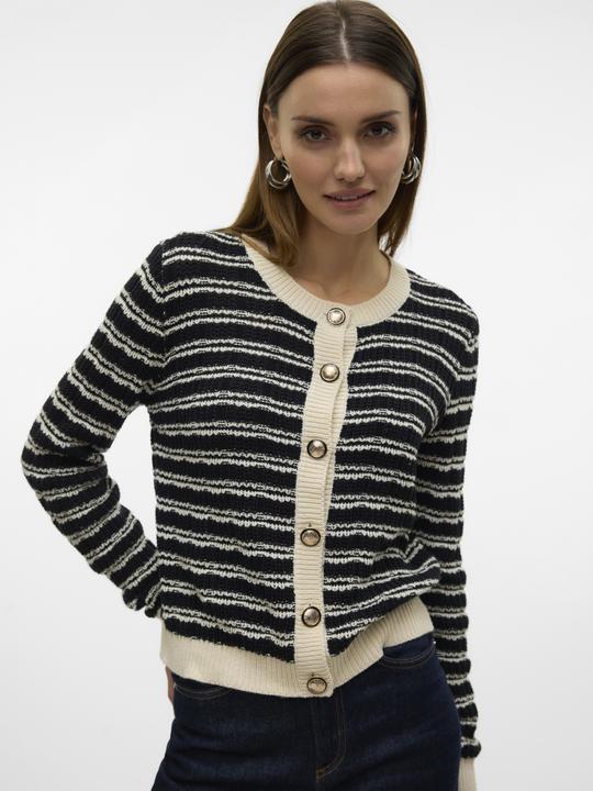 Actual product image Vero Moda Vmcharlot Ls O-Neck Cardigan Noos (L)