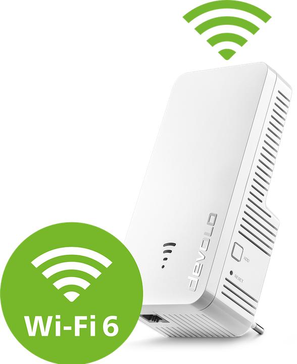 Productafbeelding Devolo WiFi 6 Repeater 3000 (2402 Mbit/s, 574 Mbit/s)