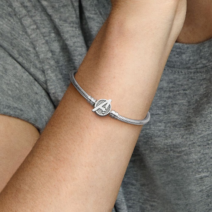 Image du produit Pandora Moments Marvel The Avengers Logo (20 cm, Argent 925)