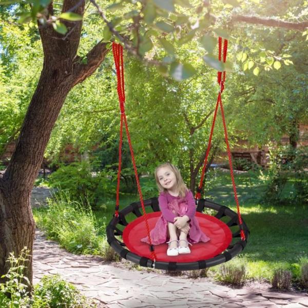Actual product image Relaxdays 80 cm Nest Swing
